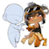 draw your ideas in anime or chibi style