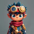 draw 2d game character illustration