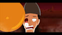 make 2d character animation with 2d background animation