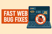 fix HTML, CSS, bootstrap, tailwind bug, and responsive issue, wordpress error