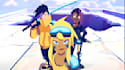 do 2d japanese fighting animation, 2d anime animation, anime music video