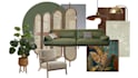 compose an interior mood board