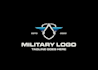 draw professional army, military, or skull logo