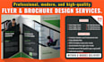 printable flyer and brochure design with a professional touch