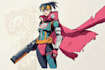 draw custom cyberpunk character art with high detail
