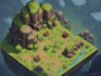 design 2d game art map, environment, tileset, and background