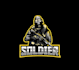 design gaming and esports logo