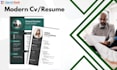 design a modern and professional resume or CV using canva