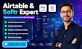 be your airtable, airtable automation, database, interface, softr webapp expert