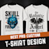 trendy custom tshirt design streetwear style