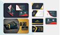 create a visitenkarte, a business card with email signature