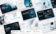 do powerpoint design investor pitch deck presentation design