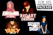 design professional cartoon logo