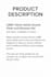 write persuasive product descriptions that convert