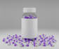 do realistic 3d rendering for your supplement bottle label, product mockup