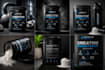 do realistic 3d rendering for your supplement bottle label, product mockup
