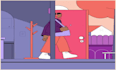 do 2d traditional animation, frame by frame animation, hand drawn, 2d line art