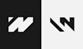 create custom monogram logo design, unique and modern