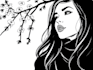 draw black and white illustrations