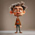 design a 2d cartoon character