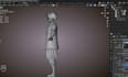 vrchat avatar 3d model blender, vrchat rigging in rigify physics bones toggles