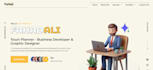 develop a modern portfolio website or resume website