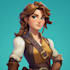 draw 2d game character illustration