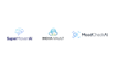 design tech crypto technology startup and crypto logo