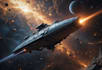 do a sci fi spaceship art