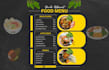 do modern restaurant menu design
