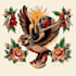 custom logo old school traditional tattoo design