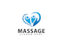 design outstanding massage therapy logo