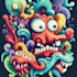 design a 2d cartoon character