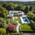 design 3d garden design, swimming pool, backyard patio, exterior rendering