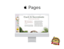design your document in apple pages, mac iwork