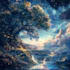 draw fantasy concept landscape illustrations