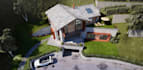 design 2d site plan,landscape small house,architectural villa render,cgi revit