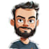 draw a group caricature with custom background