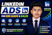 create high converting linkedin ads campaign for b2b leads