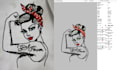 embroidery digitizing logo and digitize image for embroidery