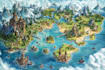 draw fantasy maps and city maps
