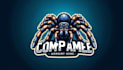 do awesome tarantula spider mascot logo design