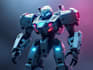 high quality robot, mech, cyberpunk, concepts