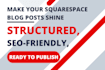 format, upload, and publish your squarespace blog posts