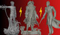 design 3d character or 3d model for 3d printing