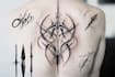 create arabic and persian minimal calligraphy tattoo
