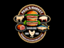 create modern butcher logo