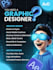 design vibrant, clean graphics and dynamic motion content