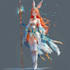 draw fantasy and game style characters art