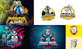 create a fun and eye catching cartoon logo design for you